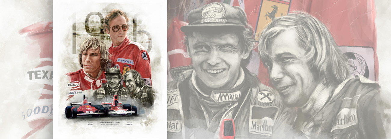 F1 Racing Driver Art Prints