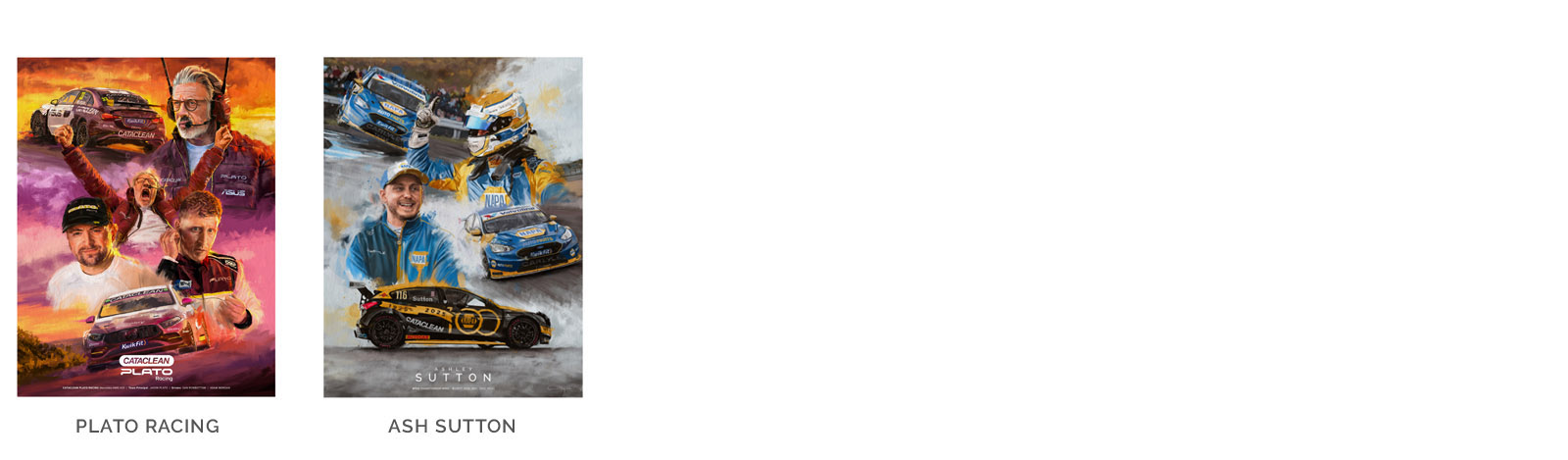 BTCC Driver Poster Prints