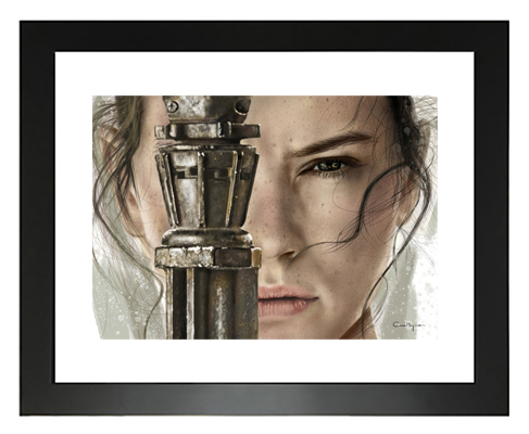 Rey Skywalker, Star Wars Framed Limited Edition Print